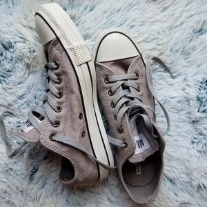 Converse Grey All Stars Chuck Sneakers W size 9